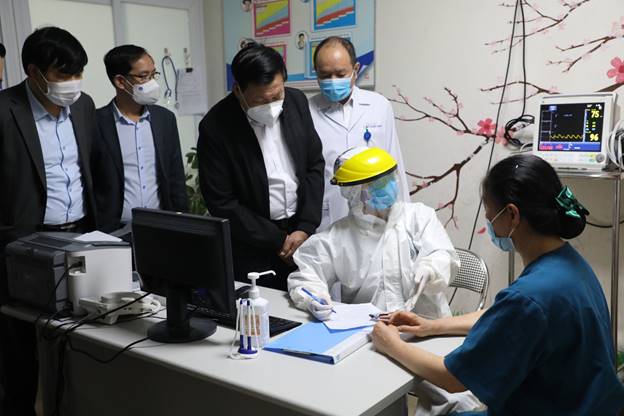 Bộ Y tế kiểm tra công tác tiêm vắc xin phòng, chống Covid-19 tại Quảng Ninh, Hải Dương, Hà Nội