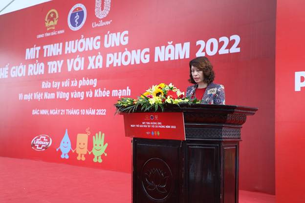 Mít tinh hưởng ứng Ngày thế giới rửa tay với xà phòng năm 2022