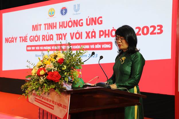 Mít tinh hưởng ứng Ngày Thế giới rửa tay với xà phòng 2023 