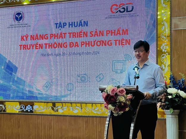 Tập huấn “Kỹ năng phát triển sản phẩm truyền thông đa phương tiện” tại Hòa Bình