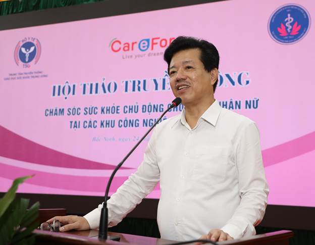Hội thảo về truyền thông chăm sóc sức khoẻ cho nữ công nhân tại Bắc Ninh