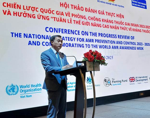 Hội thảo đánh giá thực hiện Chiến lược Quốc gia về phòng, chống kháng thuốc giai đoạn 2023- 2025 và Hưởng ứng “Tuần lễ thế giới nâng cao nhận thức về kháng thuốc”