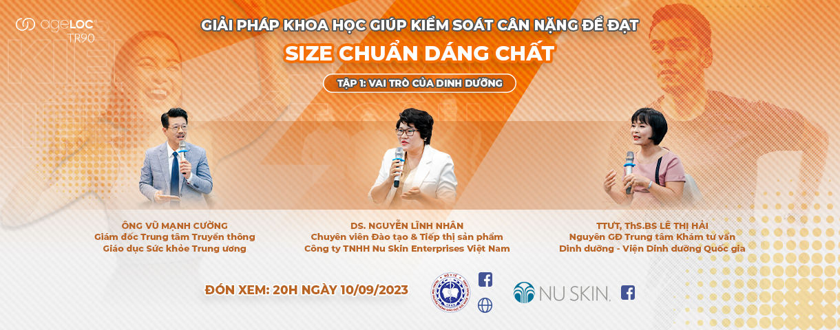 Takshow GIẢI PHÁP KHOA HỌC GIÚP KIỂM SOÁT CÂN NẶNG ĐỂ ĐẠT SIZE CHUẨN DÁNG CHẤT (T1)