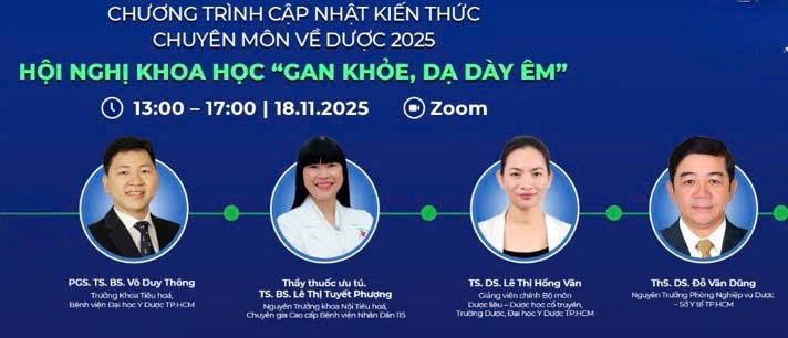 Hội nghị khoa học “Gan khỏe, dạ dày êm”