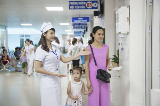 Bệnh viện trẻ em Hải Phòng – Thay đổi trang phục đi đôi với thay đổi phong cách và thái độ phục vụ