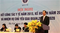 Ngành Y tế tổ chức Hội nghị tổng kết năm 2015, kế hoạch năm 2016