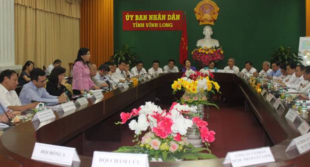 Bộ trưởng Bộ Y tế Nguyễn Thị Kim Tiến thăm, làm việc tại tỉnh Vĩnh Long
