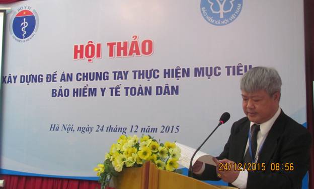 Hội thảo Xây dựng Đề án Truyền thông chung tay thực hiện mục tiêu Bảo hiểm y tế toàn dân