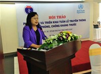 Hội thảo phát động và triển khai kế hoạch “Tuần lễ truyền thông phòng, chống kháng thuốc” năm 2015 