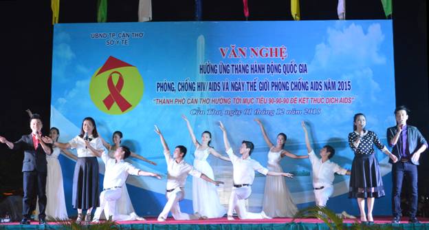 TP Cần Thơ: Tổ chức triển lãm, văn nghệ và hội trại với chủ đề: “ Hướng tới mục tiêu 90-90-90 để kết thúc dịch AIDS tại Việt Nam”  