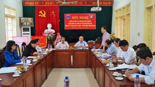 Hội nghị đánh giá hoạt động phối hợp tuyên truyền giữa ngành Y tế và Đài Phát thanh- Truyền hình tỉnh Bắc Kạn trong công tác CSSKND
