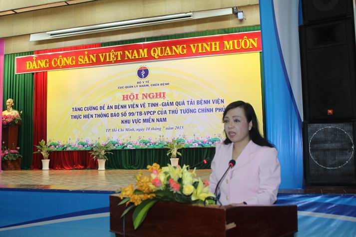 Hội nghị tăng cường Đề án bệnh viện vệ tinh, giảm quá tải bệnh viện