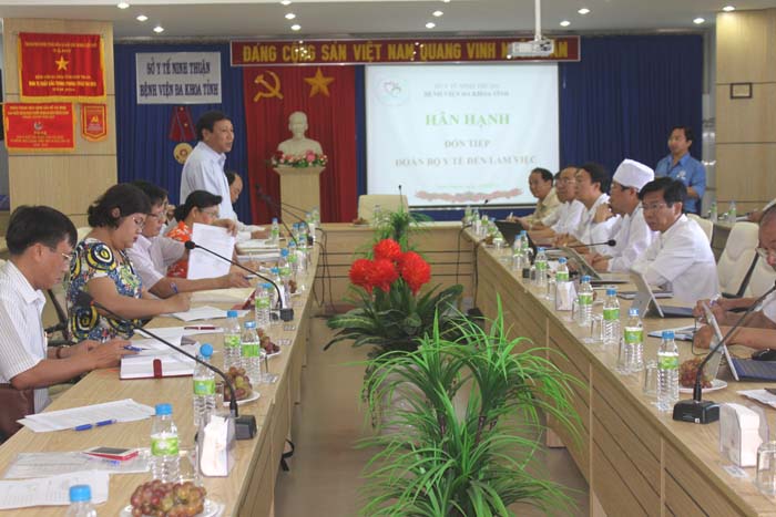 Sự chung tay các Bệnh viện vệ tinh đã tạo bước đột phá về uy tín, chất lương trong khám và điều trị tại Bệnh viện Đa khoa tỉnh Ninh Thuận