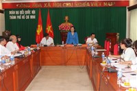 Tổ đại biểu Quốc hội thực hiện lời hứa với cử tri huyện Bình Chánh