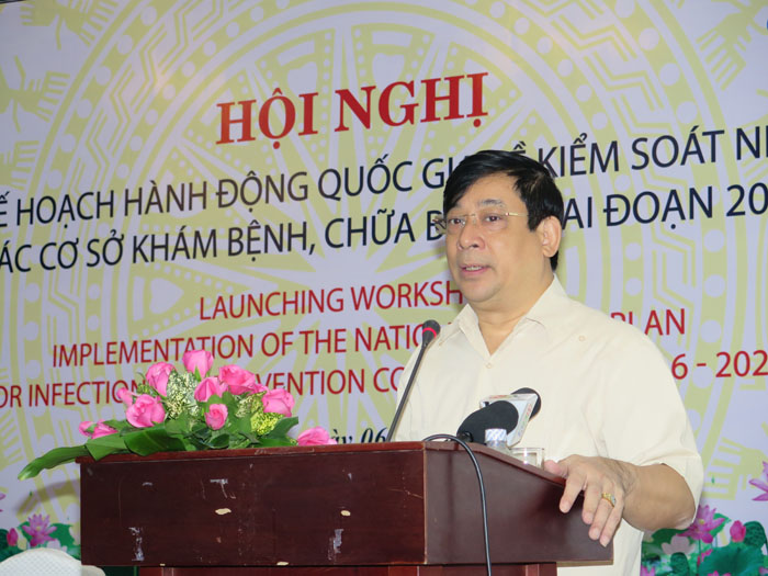Hội nghị triển khai Kế hoạch hành động quốc gia về kiểm soát nhiễm khuẩn trong các cơ sở khám bệnh, chữa bệnh giai đoạn 2016-2020 tại khu vực phía Nam