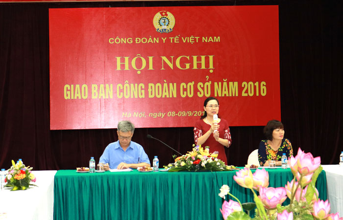 Hội nghị giao ban công đoàn cơ sở năm 2016