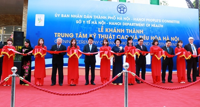 Khánh thành Trung tâm Kỹ thuật cao và Tiêu hóa Hà Nội