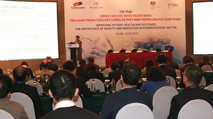 Hội thảo Nâng cao sức khỏe người bệnh: Tầm quan trọng của chất lượng và phát minh trong lĩnh vực dược phẩm