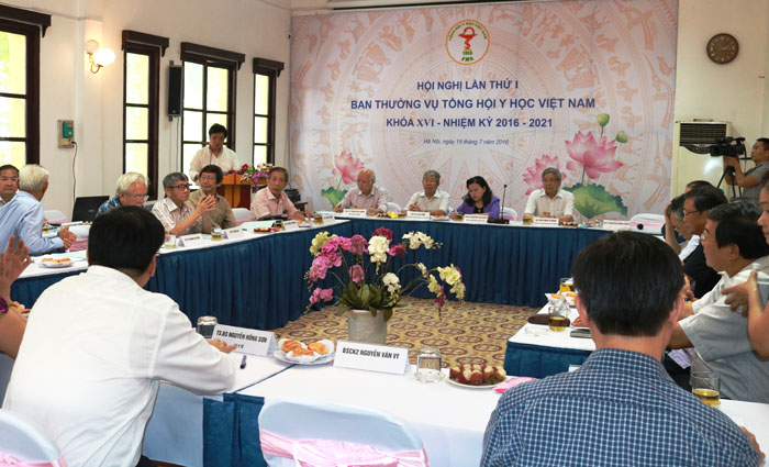 Hội nghị lần thứ I, Ban thường vụ Tổng hội Y học Việt Nam khóa XVI, nhiệm kỳ 2016-2021