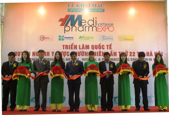 Khai mạc Triển lãm Quốc tế chuyên ngành Y Dược lần thứ 22 tại Hà Nội
