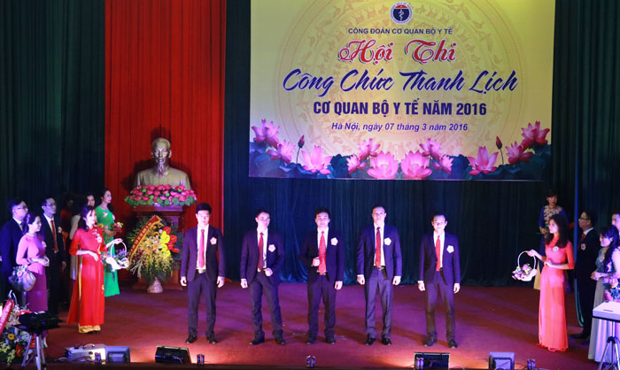 Sôi nổi tại Hội thi Công chức thanh lịch cơ quan Bộ Y tế lần thứ nhất năm 2016
