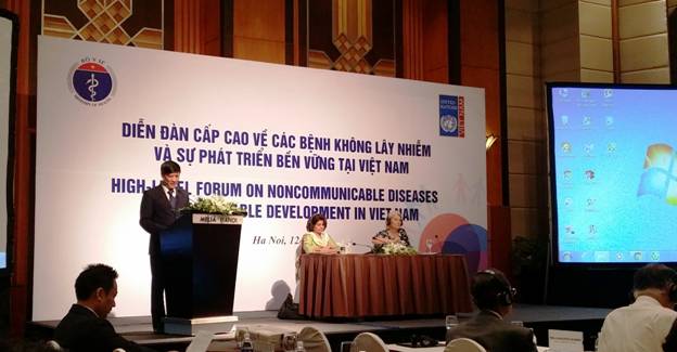Diễn đàn cấp cao về các bệnh không lây nhiễm và sự phát triển bền vững tại Việt Nam