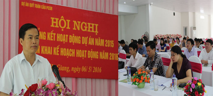 Hà Giang: Dự án Quỹ toàn cầu phòng chống sốt rét tỉnh tổng kết hoạt động năm 2015