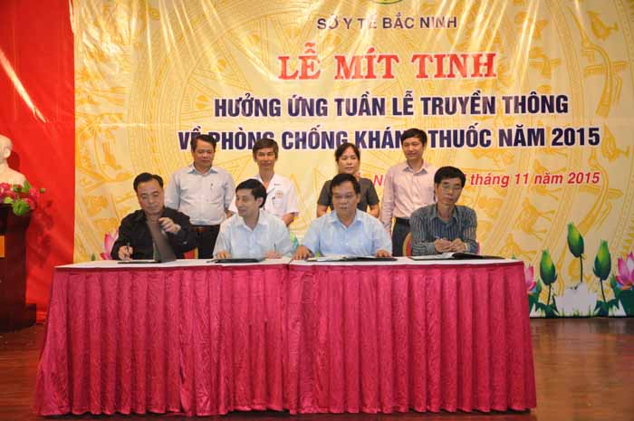 Bắc Ninh: Mit tinh hưởng ứng tuần lễ truyền thông về phòng chống kháng thuốc năm 2015
