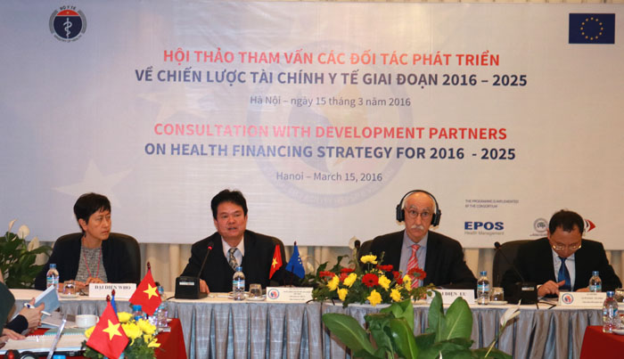 Hội thảo Tham vấn các đối tác phát triển về chiến lược tài chính y tế giai đoạn 2016-2025