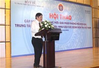 Hội thảo cập nhật công nghệ mới: Giải pháp phòng mổ hiện đại, trung tâm tiệt trùng - nhu cầu các bệnh viện tại Việt Nam