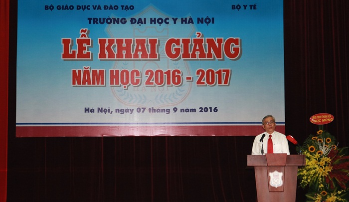 Đại học Y Hà Nội khai giảng năm học 2016 - 2017
