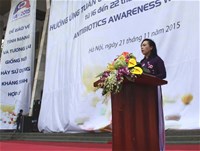 Mít tinh hưởng ứng Tuần lễ truyền thông về phòng chống kháng thuốc tại Việt Nam