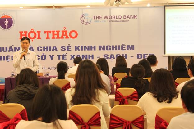 Hội thảo chia sẻ kinh nghiệm thực hiện cơ sở y tế “Xanh - Sạch – Đẹp”