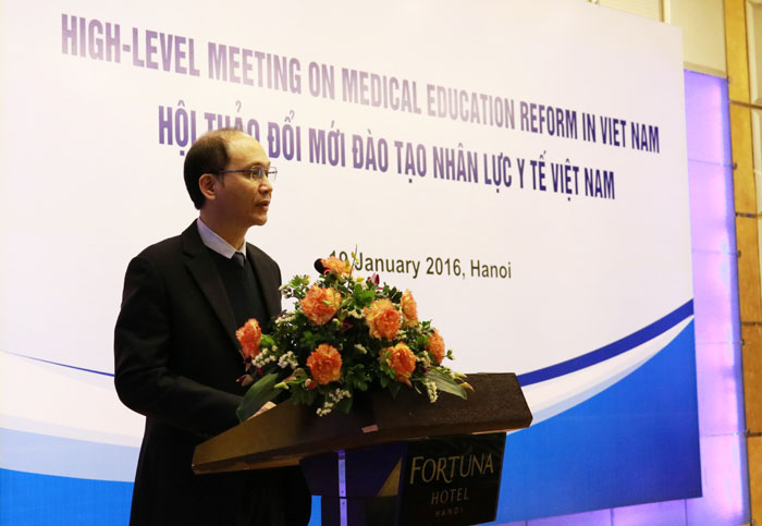 Hội thảo Đổi mới đào tạo nhân lực y tế Việt Nam