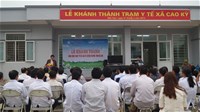 Bắc Kạn: Khánh thành và đưa Trạm Y tế xã Cao Kỳ (huyện Chợ Mới) vào sử dụng