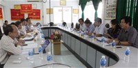 Đoàn kiểm tra công tác phòng chống sốt xuất huyết- Bộ Y tế làm việc việc tại Tây Ninh 