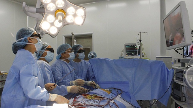 Bệnh viện E ứng dụng công nghệ 3D phẫu thuật tim mạch