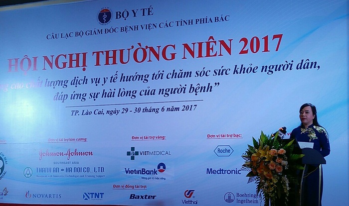 Hội nghị thường niên Câu lạc bộ Giám đốc bệnh viện các tỉnh phía Bắc năm 2017