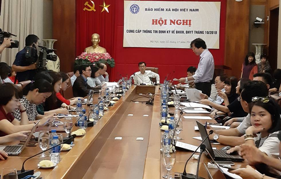 Hội nghị cung cấp thông tin định kỳ về BHXH, BHYT tháng 10/2018