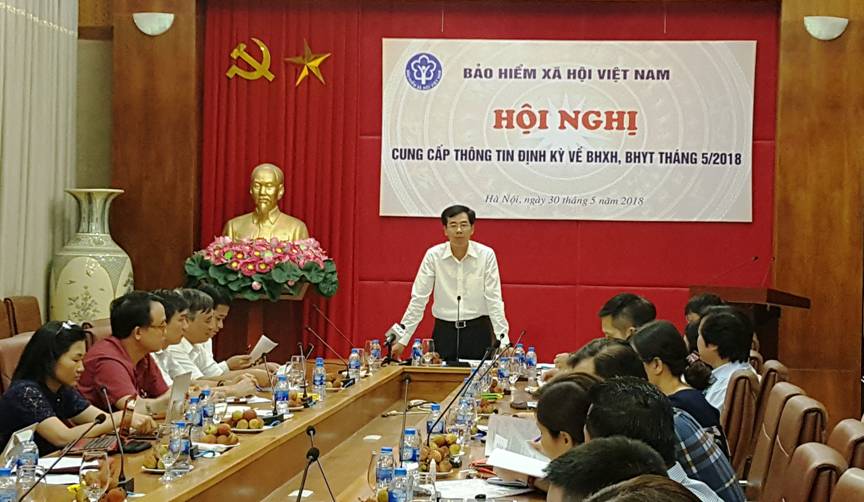 Hội nghị cung cấp thông tin định kỳ về BHXH, BHYT tháng 5/2018