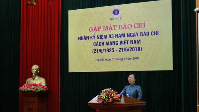 Bộ Y tế gặp mặt báo chí nhân kỷ niệm 93 năm Ngày Báo chí Cách mạng Việt Nam