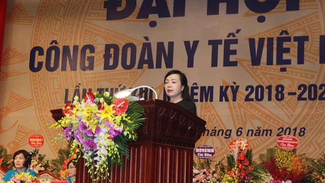 Công đoàn Y tế Việt Nam tổ chức đại hội nhiệm kỳ 2018 - 2023