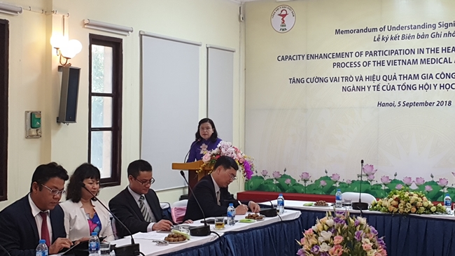 Lễ ký kết Biên bản ghi nhớ giữa Tổng hội Y học Việt Nam và Pharma Group