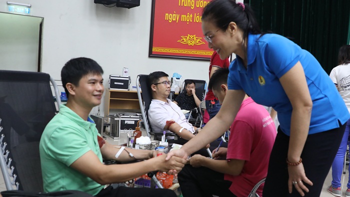 Công đoàn Y tế Việt Nam hưởng ứng Ngày hội hiến máu tình nguyện năm 2019