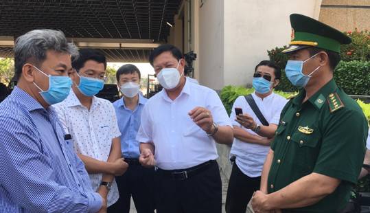 Đoàn công tác của Ban chỉ đạo Quốc gia phòng, chống dịch COVID-19 làm việc tại Tây Ninh