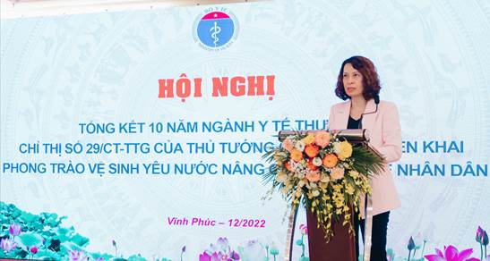 Bộ Y tế tổng kết 10 năm  Phong trào “Vệ sinh yêu nước, nâng cao sức khỏe nhân dân”