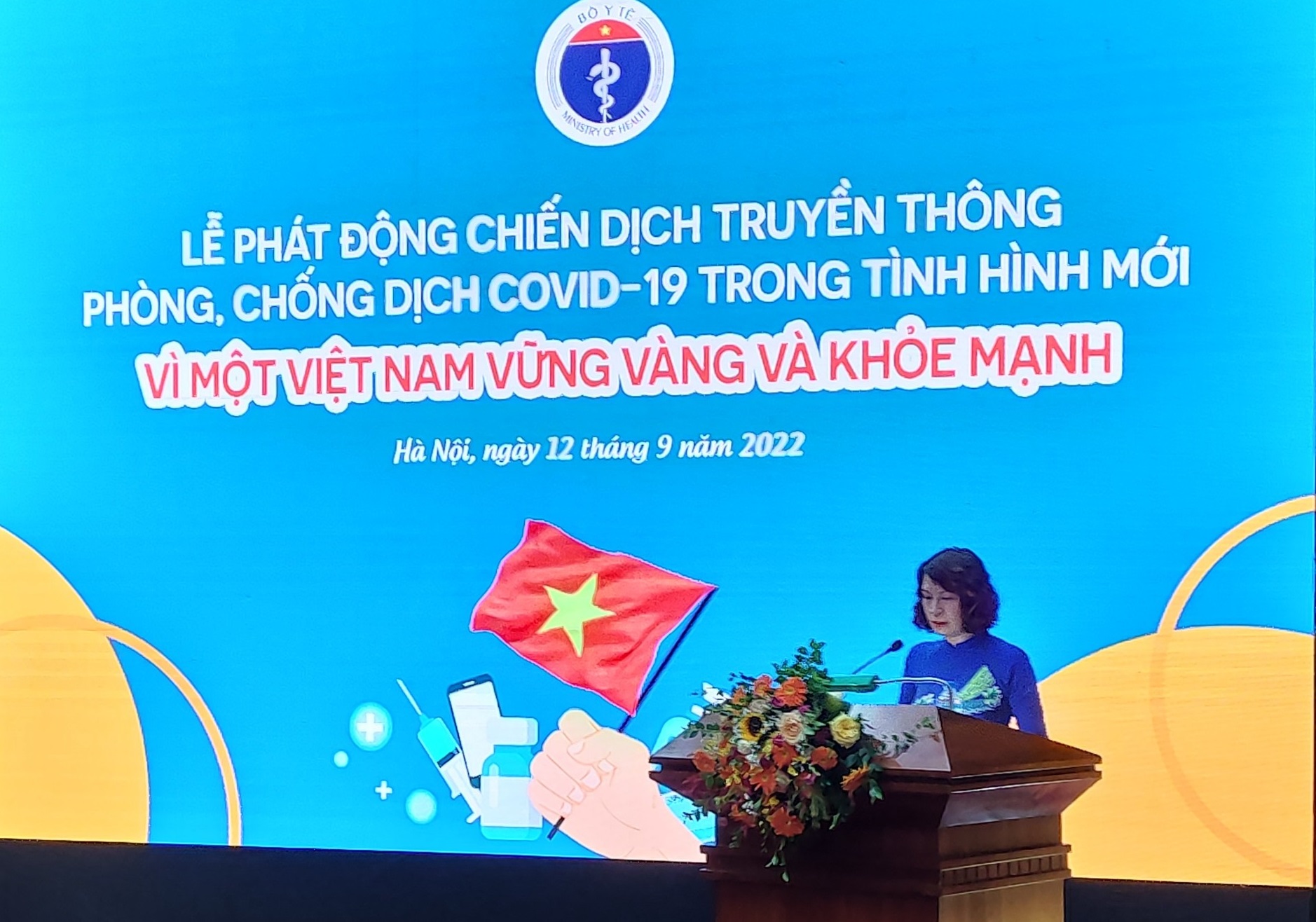Bộ Y tế phát động chiến dịch truyền thông, phòng dịch COVID-19 với chủ đề “Vì một Việt Nam vững vàng và khoẻ mạnh”