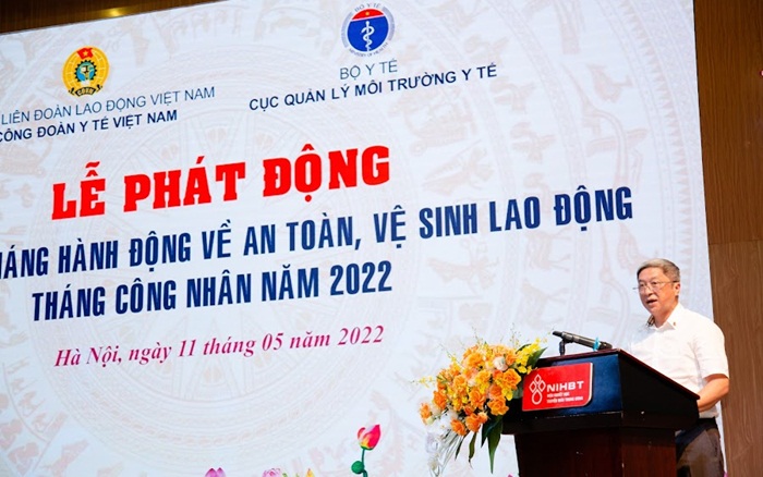 Công đoàn Y tế Việt Nam phát động Tháng công nhân, Tháng hành động về an toàn vệ sinh lao động năm 2022