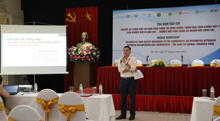 Nâng cao năng lực truyền thông về an toàn thực phẩm ở Việt Nam