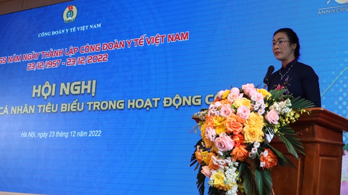 Công đoàn Y tế Việt Nam tổ chức kỷ niệm 65 năm thành lập và biểu dương tập thể, cán bộ công đoàn tiêu biểu